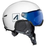 AZR Casco con visiera Orion Visor Blanc Nacré Noir Verni Irisé Bleu Presentazione