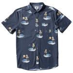 Vissla Hemd Tres Palmas Eco Short Sleeve Shirt Phantom Präsentation