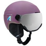 AZR Casco con visiera Orion Visor Cramberry Mat Gris Miroir + Yellow Visor Presentazione