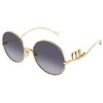 Chloé Lunettes de soleil CH0372S Iconic 004 Gold Présentation