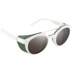 Moken Vision Sonnenbrille Hawkins White Green Grey Cat.4 Präsentation