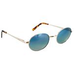 Moken Vision Sonnenbrille Jason Silver Blue Polarized Präsentation