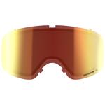 Salomon Ecran de masque Aksium 2.0 Lens Multilayer Mid Red Présentation