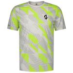 Scott Trail tee-shirt Tee M's Rc Run Short Sleeve White Black Overview