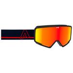 AZR Skibrille Slalom Noir Mat Multicouche Rouge Präsentation