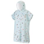 After Essentials Beach Poncho Madrague Light Blue 
