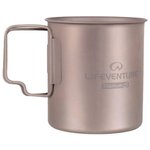 Lifeventure Mug Titanium Mug Silver Overview