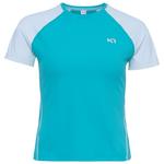Kari Traa Trail tee-shirt Linnea Tee Shirt Blue Lagoon Overview