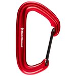 Black Diamond Carabiners Litewire Carabiner Red Overview