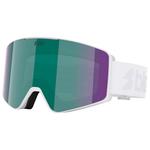 Bliz Skibrillen G001 Matte White Brown Green Multi Voorstelling