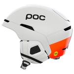 Poc Helmen Obex Mips Hydrogen White Fluorescent Orange Voorstelling