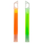 Lifesystems Eclairage de survie Glow Sticks 15 Green Orange Présentation