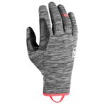 Ortovox Gant Fleece Light Glove Women Black Steel Blend Voorstelling