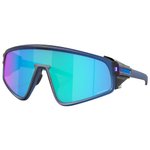 Oakley Sunglasses Latch Panel Matte Trans Navy Prizm Sapphire Overview