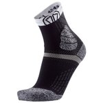 Sidas Socks Trail Protect Black White Overview