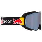 Red Bull Spect Máscaras Rush Matt Black Orange Silver Mirror Presentación