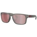 Oakley Sunglasses Holbrook Matte Grey Smoke Prizm Snow Black Overview