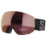 Salomon Masque de Ski Radium Pro Black Sigma Silver Pink Présentation