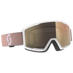 Scott Skibrille Sco Goggle Factor Pro Ls Pale Pink/Light Sensitive Bro Präsentation