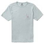 Vissla T-Shirt Psycho Surf Organic Grey Mist Präsentation