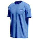 Bv Sport Wandel T-shirt Trek Summit Lyocell Alpes Bleu Voorstelling