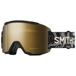 Smith Squad 2 Black Snakeskin Chromapop Sun Black Gold Mirror + Clear 
