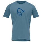 Norrona Maglietta da trekking Fjørå Wool T-Shirt M's Trooper Presentazione