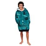 All-In Poncho Poncho Plaid Surfing Präsentation