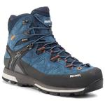 Meindl Wanderschuhe Tonale Gore-Tex Blue Jeans Orange Präsentation