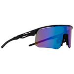 Red Bull Spect Sonnenbrille Riddle Matt Black Smoke Purple Green Mirror Präsentation