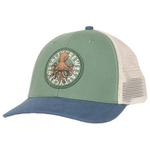 Salty Crew Gorra Tentacles Boys Trucker Mid Green Cast Blue Presentación
