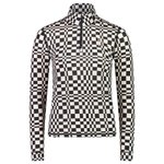 Mons Royale Europe Sous-vêtement technique W's Cascade 1/4 Zip Checkers Présentation