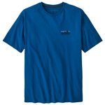 Patagonia T-Shirt 73 Skyline Regenerative Organic Cotton Endless Blue Präsentation