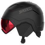 Briko Visor Helm Stormrider Matt Black Gun Metal Voorstelling