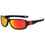 Cebe Sunglasses Scrat Matte Black Red Zone Blue Light Grey Red Overview