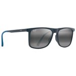 Maui Jim Zonnebrillen Makamae Bleu Mat Neutral Grey Minéral Superthin Voorstelling