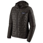 Patagonia Down jackets Nano Puff Hoody W's Black Overview