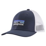 Patagonia Cap K's Trucker Hat P-6 Logo: Navy Blue Overview