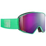 Julbo Skibrille Launcher Vert Fluo Noir Reactiv 0-4 High Contrast Präsentation