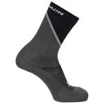 Salomon Sokken Pulse Crew Black Monument Voorstelling