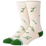 Stance Chaussettes Florals Socks Wildflower Crew Ivory Présentation