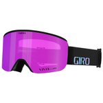 Giro Masque de Ski Ella Black Chroma Dot Vivid Pink + Vivid Infrared Présentation