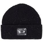 Oakley Gorro Ellipse Patch Waffle Beanie Blackout Presentación