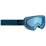 AZR Skibrille Snow Otg Bleu Mat Irisé Bleu Multicouche Präsentation