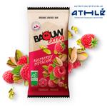 Baouw Energiereep Extra Bio 50 g Framboise Pistache Voorstelling