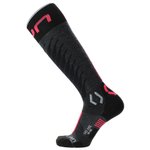 Uyn Chaussettes Woman Ski One Merino Socks Anthracite Rose Overview