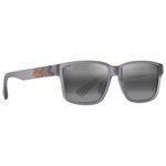 Maui Jim Zonnebrillen Kuniahi Asian Fit Matte Transparent Grey Neutral Grey MauiPure Voorstelling