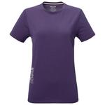 Millet Klim T-shirt Chamonix Flower SS W Purple Velvet Voorstelling