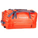 Zulupack Wasserdichte Tasche Borneo 45L Fluo Orange Präsentation