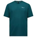 Salewa Tee-shirt de rando Pedroc Dry Light T-Shirt Pond Blue Présentation
